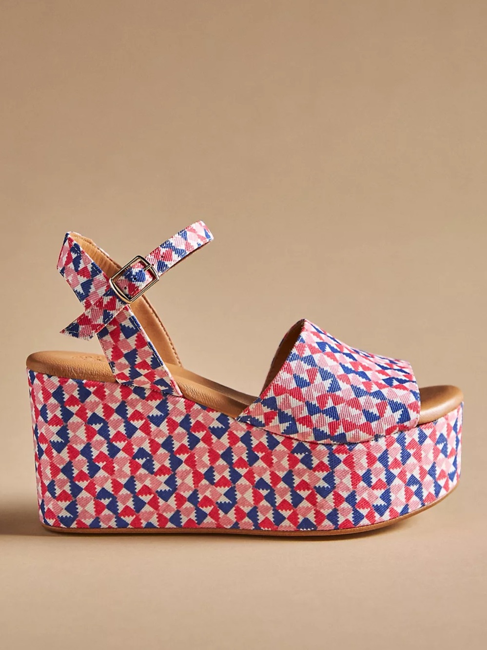 Penelope Chilvers Margarita Geometric Platform Heels